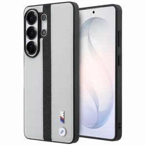 BMW Perforated Stripe Logo MagSafe чехол для Samsung Galaxy S26 Ultra серый