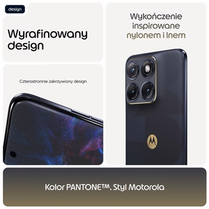 Motorola edge 70 fusion FIFA Edition 17,2 cm (6.78") Dviguba SIM jungtis Android 16.0 5G C tipo USB 8 GB 256 GB 5200 mAh Juoda