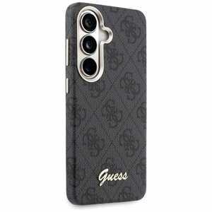 Guess 4G Script MagSafe Case for Samsung Galaxy S26 - Black