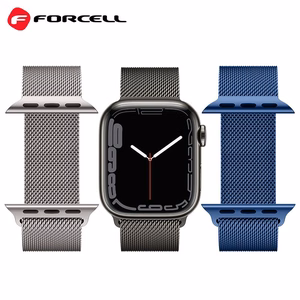 FORCELL F-DESIGN FA03 magnetinis nerūdijančio plieno dirželis APPLE Watch 38 / 40 / 41 mm mėlynas