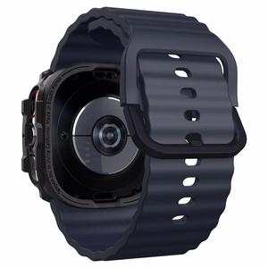 Spigen Rugged Armor dėklas Samsung Galaxy Watch Ultra (47mm) - matinė juoda
