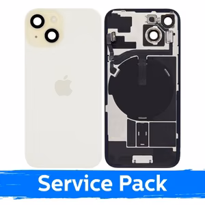 Galinis dangtelis skirtas Apple iPhone 15 / Yellow / (Service Pack)