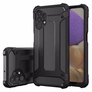 Hibridinis šarvuotas dėklas Samsung Galaxy A73 mėlynas