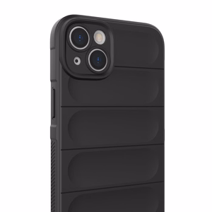 Magic Shield Case dėklas telefonui iPhone 14 Plus lankstus šarvuotas dangtelis juodas