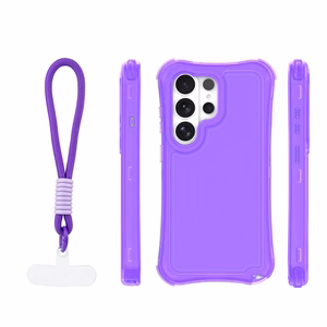 Safepop чехол с ремешком для Samsung Galaxy S26 Ultra фиолетовый