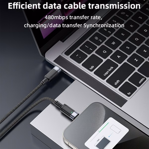 Yesido Кабель CA160 плетёный - Type C to Type C - PD 60W 1,2 метра чёрный