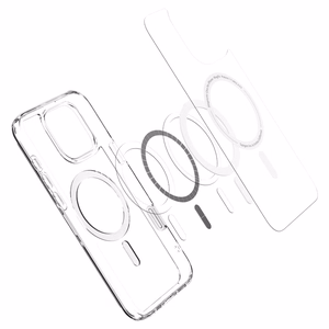 Dėklas telefonui Spigen Ultra Hybrid iPhone 16 Pro - baltas