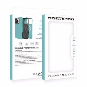 Чехол Perfectionists Triangle Mag для iPhone 12 Pro Max зелёный