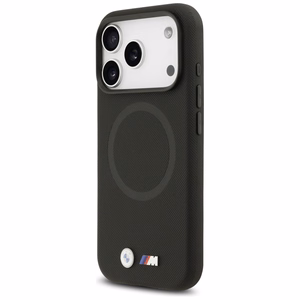 BMW M FW Metal Logo MagSafe Case for iPhone 17 Pro - Black