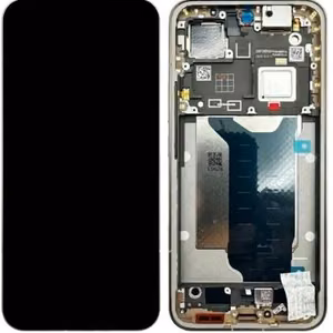 Ekranas Xiaomi 15T Pro 5G su lietimui jautriu stikliuku ir rėmeliu Grey originalus (service pack)