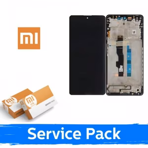 LCD ekranas skirtas Xiaomi Redmi Note 13 4G su rėmeliu / Ocean Sunset / (Service Pack)