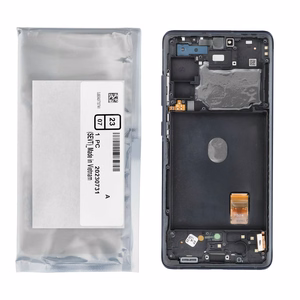 ServicePack LCD Display SAMSUNG S20 FE 4G 5G GH82-24219A Blue