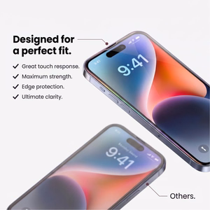 Tech-Protect Glass Fit+ 2 vnt. grūdintų apsauginių stiklų rinkinys, skirtas Xiaomi Redmi 17 4G / 5G – juodas