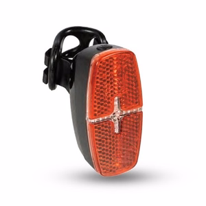 Galinis dviračio žibintas LED, 2xAAA, IPX5