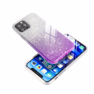 Чехол для iPhone 7 Plus / 8 Plus Shining прозрачный фиолетовый