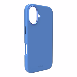 Puro Icon Mag Pro Magnetinis Silikoninis dėklas telefonui iPhone 16 - Mėlyna
