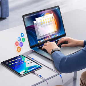 Orico CDX 60W 3A Power Delivery USB-C - USB-C кабель 1м - фиолетовый