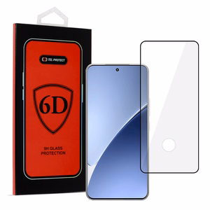 Tel Protect Full Glue 6D Закалённое стекло для Xiaomi 15 Pro чёрный