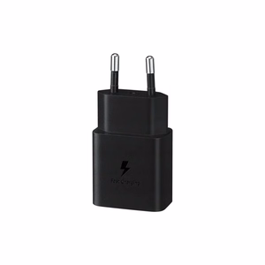 Įkroviklis originalus Samsung Fast Charging (USB-C) (EP-T1510NBEGEU) (15W) juodas su įpakavimu
