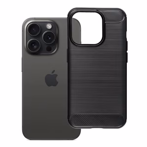 Чехол iPhone 15 PRO Carbon 2.0 черный