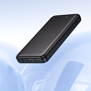 Borofone išorinė baterija 10000mAh BJ78 Clever - 2xUSB - juoda