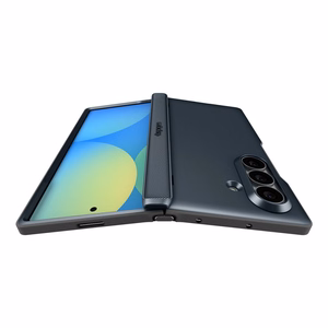 Spigen Slim Armor Pro MagSafe dėklas, skirtas „Samsung Galaxy Z Fold 8 Ultra“ – tamsiai pilkas