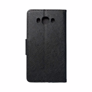FANCY knyginis dėklas telefonui SAMSUNG Galaxy J7 2016 juodas