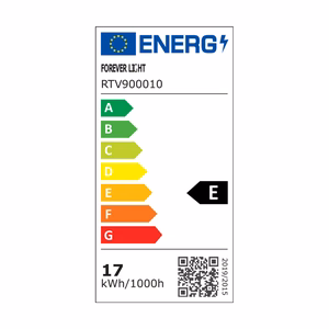 Forever Light LED lemputė E27 A65 17W 2100lm 3000K, E klasė