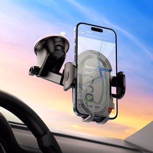 HOCO automobilinis laikiklis prietaisų skydeliui H54 juodas