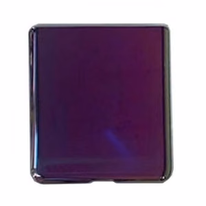 Apatinis galinis dangtelis Samsung Galaxy Z Flip F700 juodas originalus (naudotas Grade B)