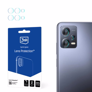3mk Lens Protection 7H kameros objektyvų stiklas, skirtas Xiaomi Redmi Note 12 Pro+ / Note 12 Pro