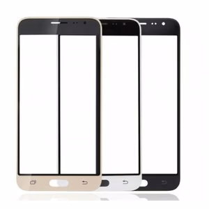 Outer Screen Glass Compatible With Samsung J320 J3 2016 Black HQ