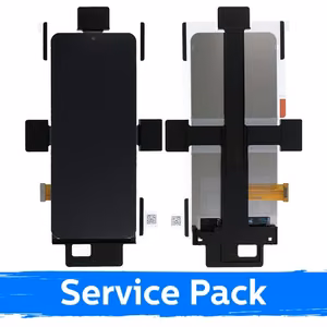 LCD-дисплей Samsung F731 Z Flip5 (внутренний), чёрный (Service Pack, NF версия)