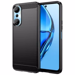 Karbono dėklas telefonui Infinix Hot 20 (m) - juodas