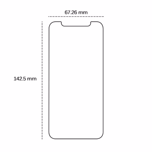 Tempered glass 2,5D for iPhone 12 / iPhone 12 Pro 6,1"