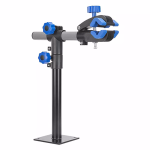 Rockbros MP-01 stalinis dviračių remonto stovas su rankenėlėmis - juoda