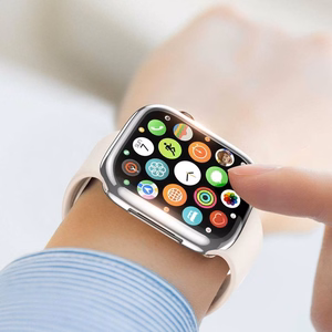 TPU glass case Dux Ducis Samo Apple Watch 45mm silver
