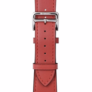 FORCELL F-DESIGN FA20 ekologiškos odos dirželis APPLE Watch 38 / 40 / 41 mm raudonas