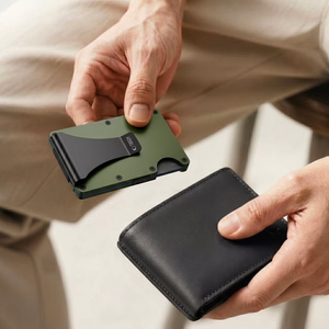 Tech-Protect Thorn piniginė su RFID apsauga – žalia