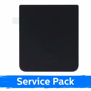 Galinis dangtelis suderinamas su Samsung F711 Z Flip3 / Phantom Black / (Service Pack)