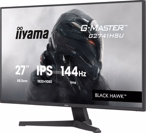 iiyama G-MASTER G2741HSU-B1 kompiuterio monitorius 68.6 cm (27") 1920 x 1080 pikselių Full HD juodas