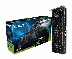 Palit GeForce RTX 5060 Ti Infinity 3 NVIDIA 16GB GDDR7 vaizdo plokštė