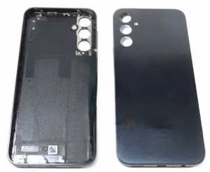 Galinis dangtelis Samsung A145 A14 4G 2023 Black (without camera lens) originalus (used Grade C)