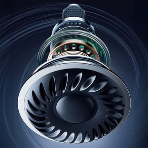 Dudao Y20 Belaidis Garsiakalbis with Magnetic Mount Bluetooth 5.3 - juodas