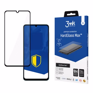 Sustiprintas viso ekrano grūdintas stiklas 3mk HardGlass Max Black, skirtas "Samsung Galaxy A06
