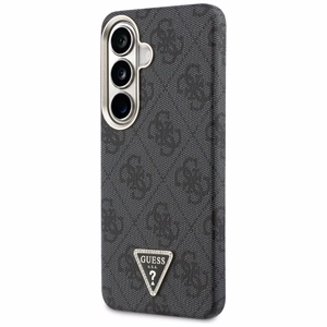 Guess dėklas 4G Triangle Logo MagSafe skirtas Samsung Galaxy S26 juodas
