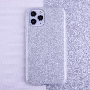 Glitter 3in1 case for Samsung Galaxy A06 5G silver