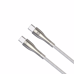 Forever Sleek кабель USB-C - USB-C 1,0 m 60W белый