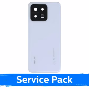Galinis dangtelis, suderinamas su Xiaomi 13 / baltas / (Service Pack)