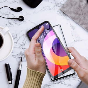 5D Full Glue Ceramic keraminė ekrano apsauga Xiaomi Redmi 13C / Poco C65, juoda